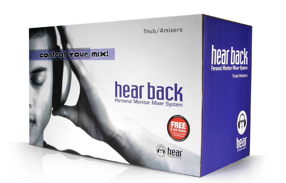 Hear Technologies Hear Back Four Pack