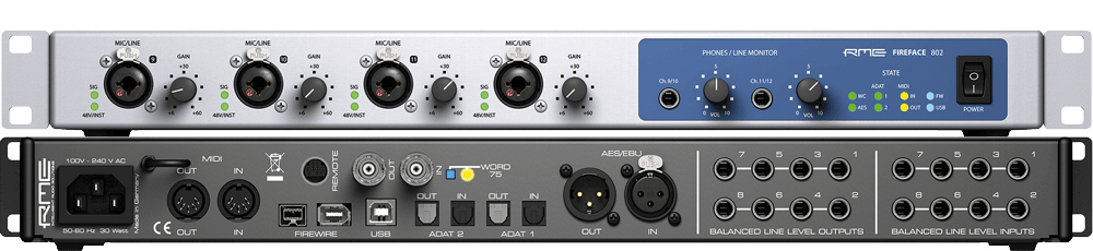 RME Fireface 802 RME Fireface 802