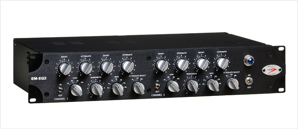 A-Designs EM-EQ2 Dual Mono Pultec Style Equalizer A-Designs EM-EQ2 Dual Mono Pultec Style Equalizer