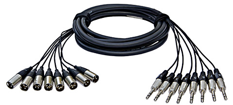 Alva Analog Cable 8X XLR To 8X TRS(T8X8PRO2)