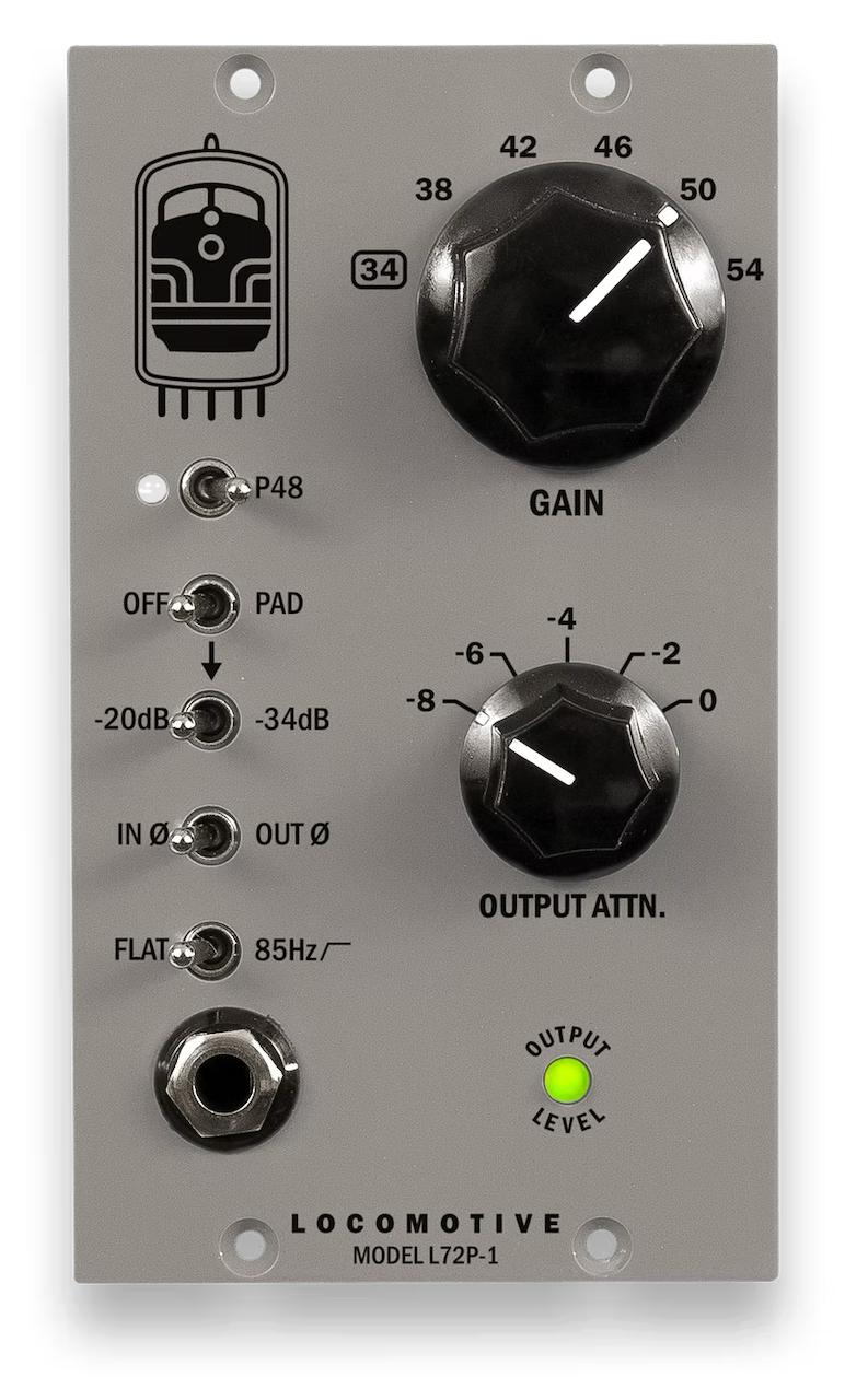 Locomotive Audio L72P-1 - 500-series Preamp