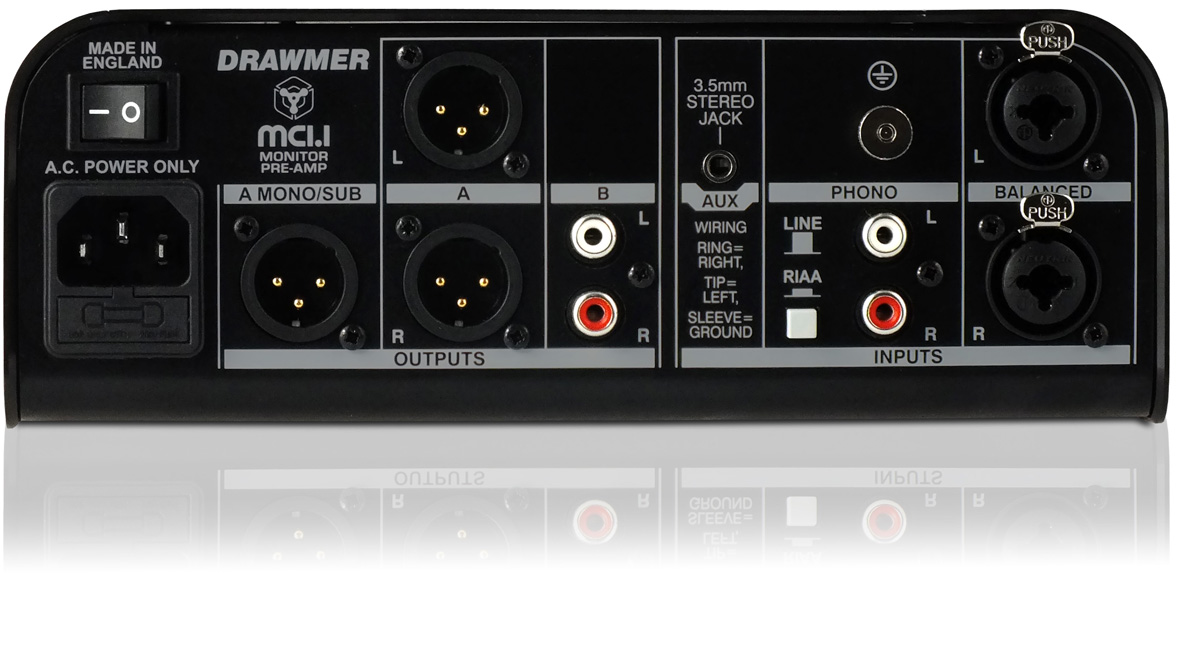 Drawmer MC1.1 Monitor PreAmp Drawmer MC1.1 Monitor PreAmp