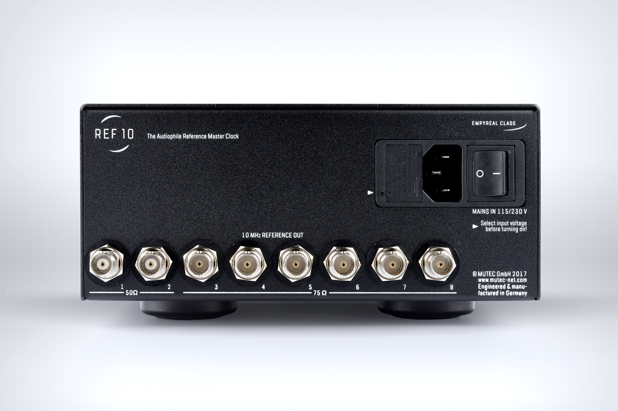 Mutec REF 10 - Front aluminum-colored Mutec REF 10 - Front aluminum-colored