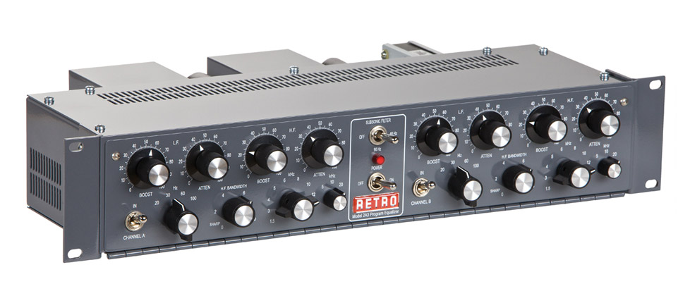 Retro Instruments 2A3 Dual Channel EQ Retro Instruments 2A3 Dual Channel EQ