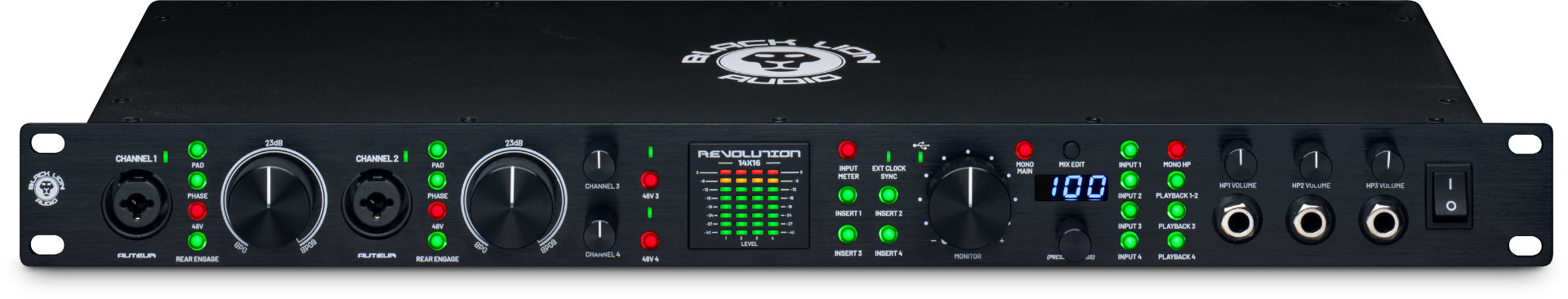 Black Lion Audio Revolution 14x16 USB-C Interface