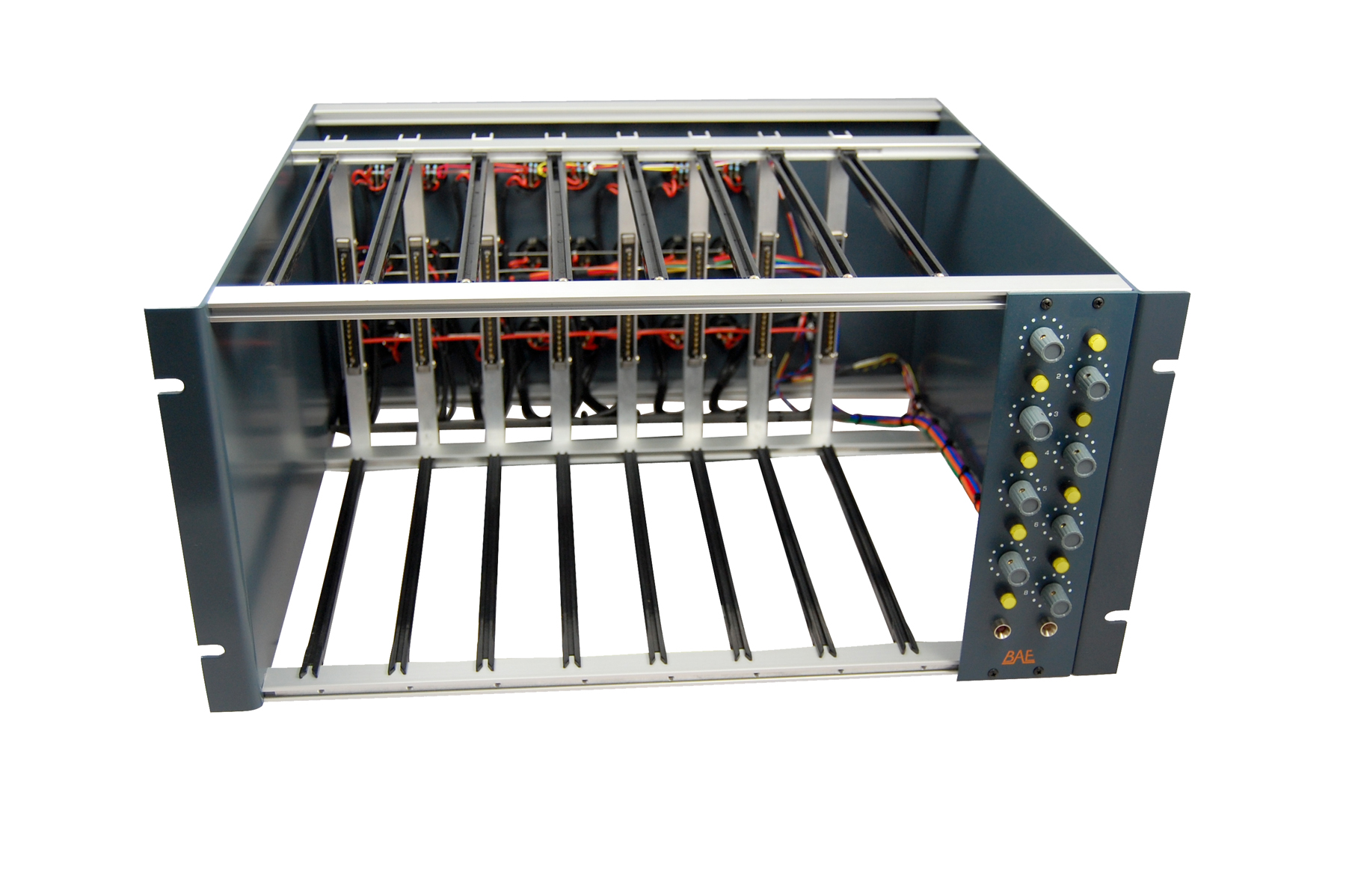 8 Channel Rack BAE Audio 8CR 8-Kanal Rack mit Netzteil 48v