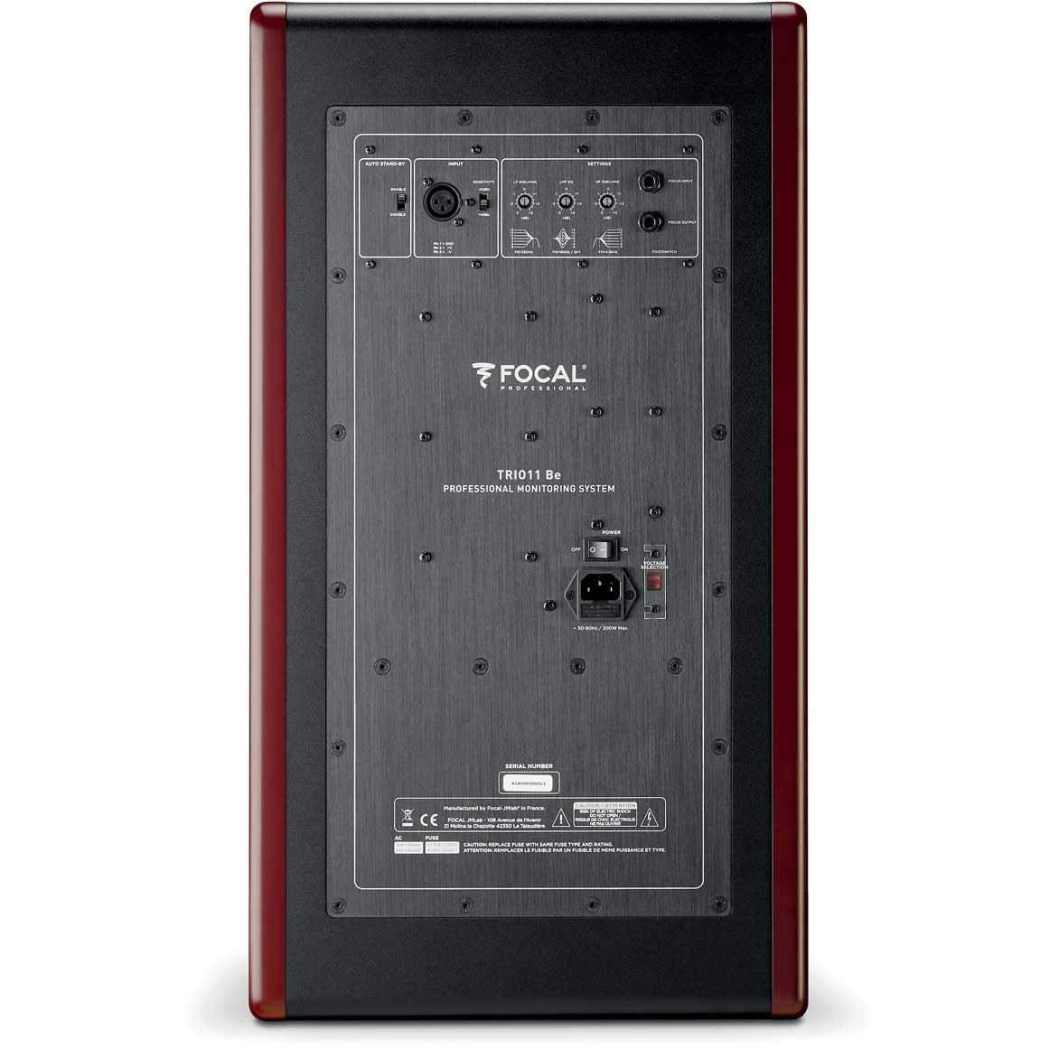 Focal Trio11 Be Red Burr Ash Focal Trio11 Be Red Burr Ash