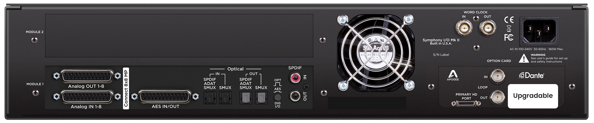 Apogee Symphony I/O Mk II 8X8+8MP Pro Tools HD Apogee Symphony I/O Mk II 8X8+8MP Pro Tools HD