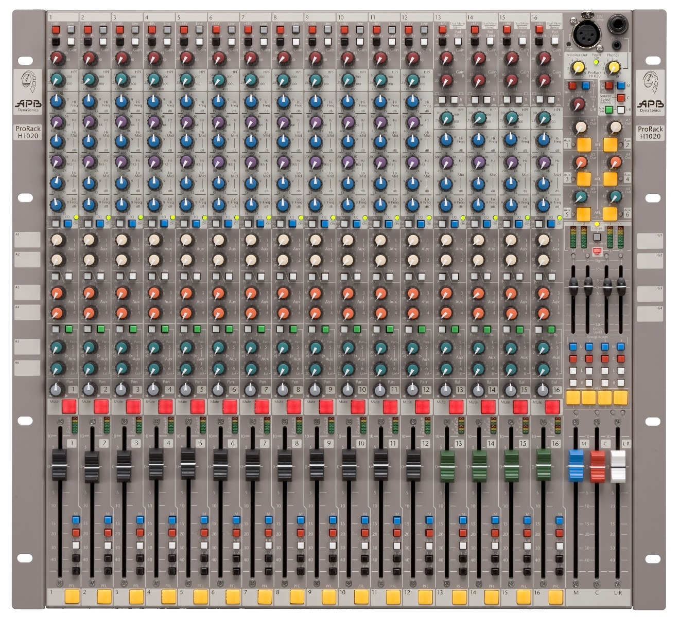 APB DynaSonics ProRack-House Mixer H1020 APB DynaSonics ProRack-House Mixer H1020