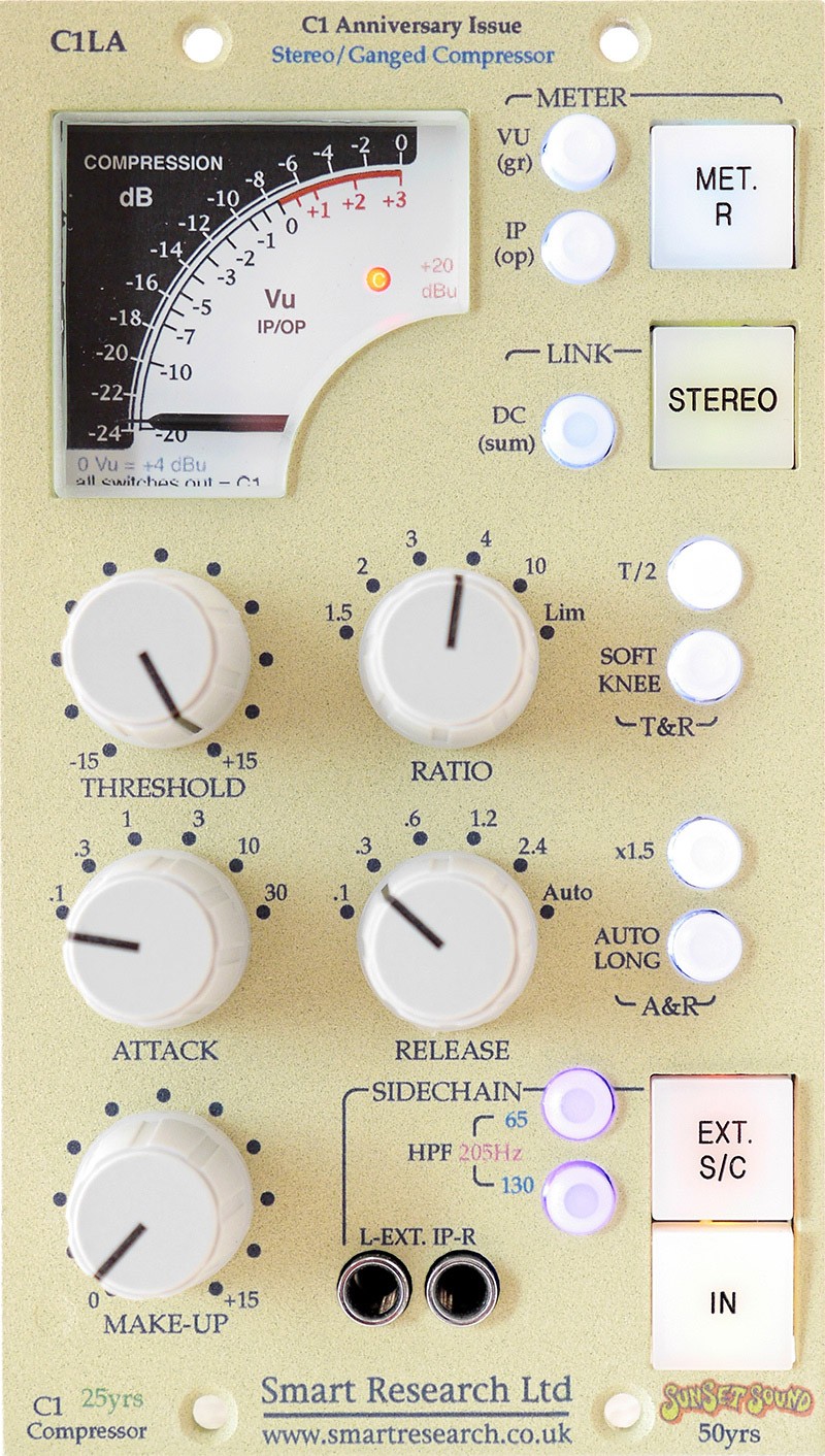 Smart Research C1LA Stereo/Dual Ganged Compressor Smart Research C1LA Stereo/Dual Ganged Compressor