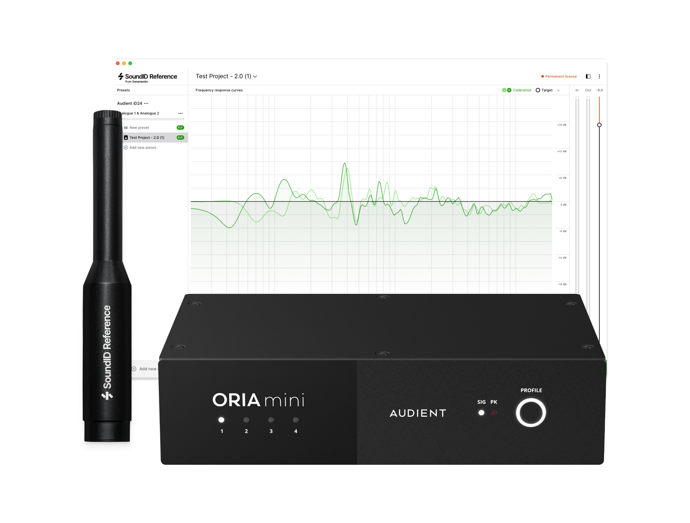 Audient ORIA Mini + SoundID Reference Complete Bundle
