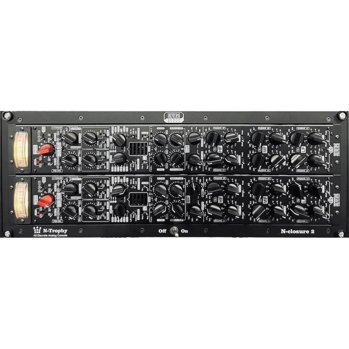 HUM Audio N-Closure 2 Channel Strip Rack HUM Audio N-Closure 2 Channel Strip Rack