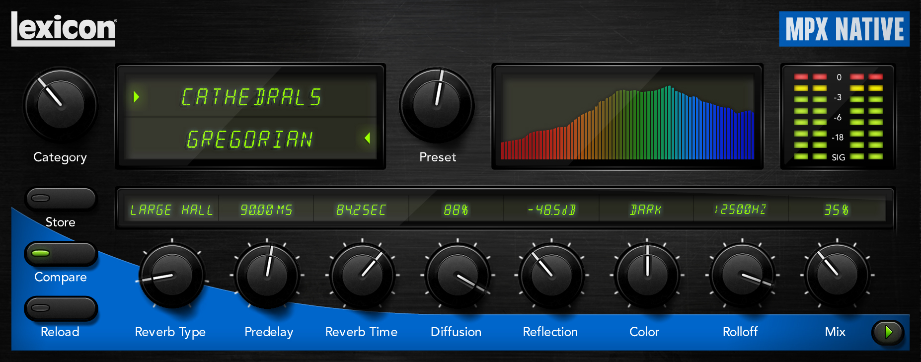 Lexicon MPX Native Reverb