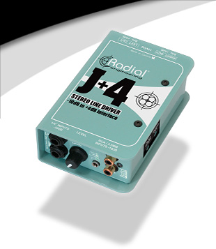 Radial J+4 Balanced Signal Driver Radial J+4 Balanced Signal Driver
