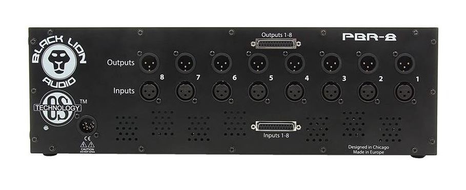 Black Lion Audio PBR8 Audio Patchbay Rack Black Lion Audio PBR8 Audio Patchbay Rack