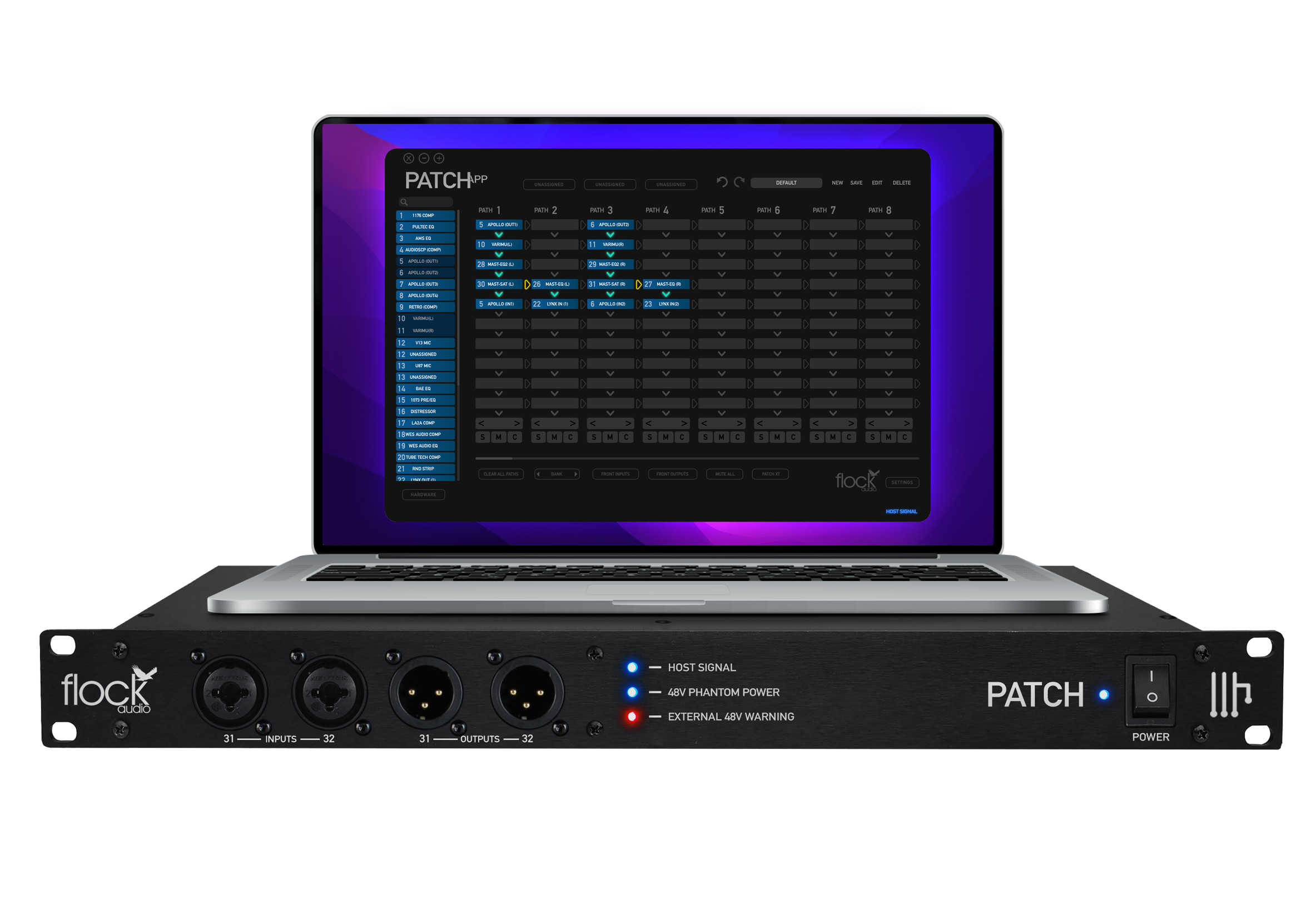 Flock Audio Patch System