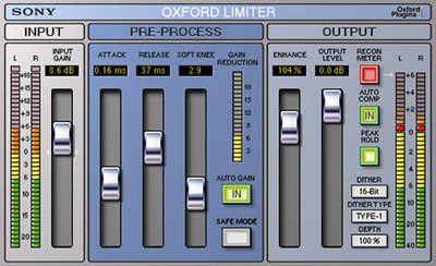 Sonnox Oxford Limiter Native