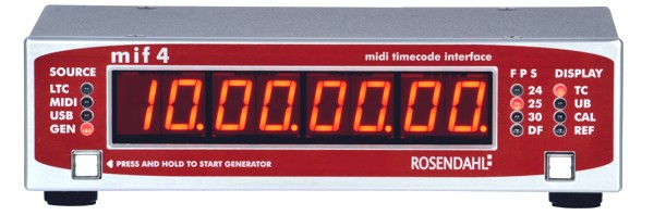 DirectOut Rosendahl MIF4 MIDI Timecode Interface