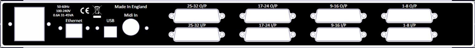 CB Electronics XP-RELAY64 64 Input x 64 Output CB Electronics XP-RELAY64 64 Input x 64 Output