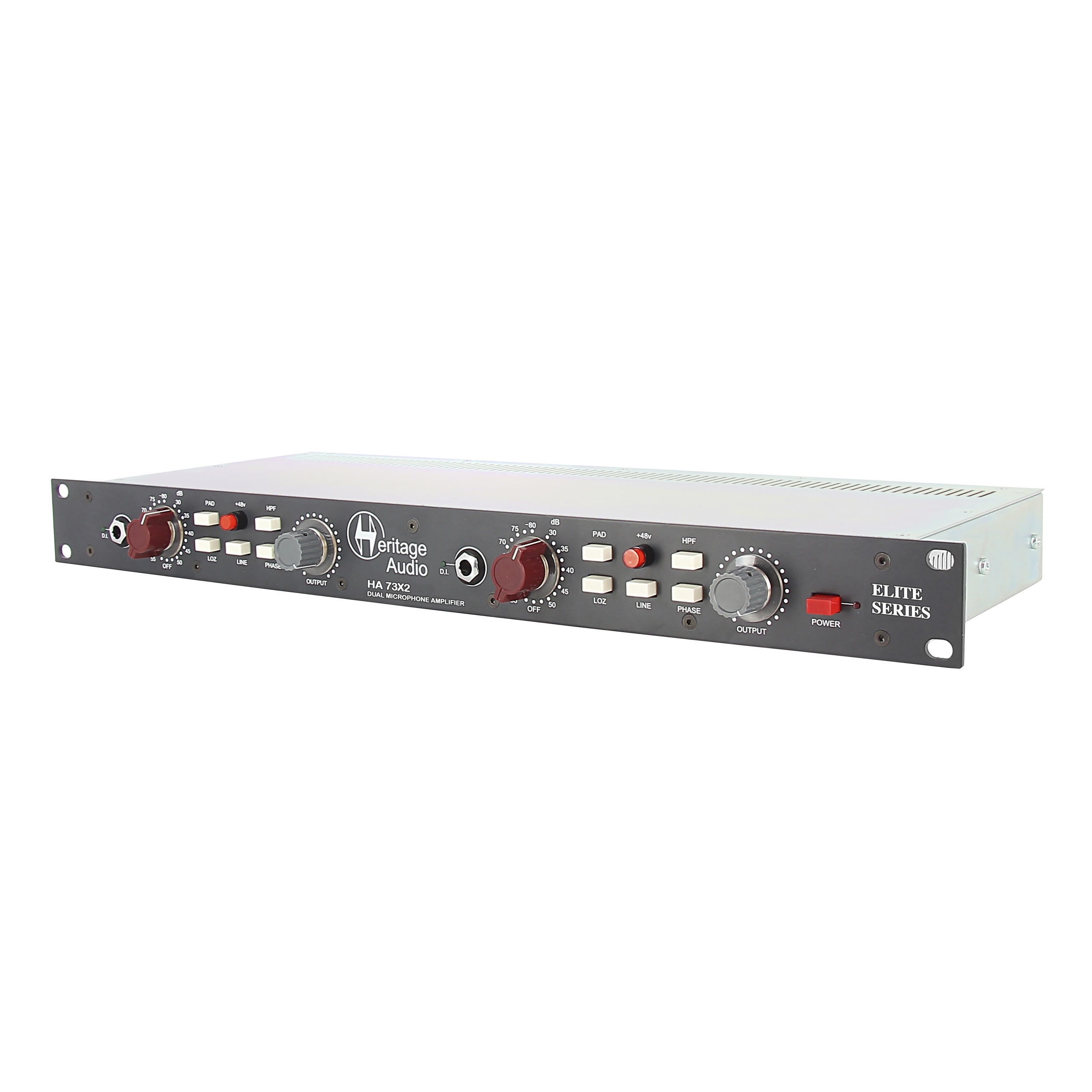 Heritage Audio HA73X2 ELITE - Dual Channel 1073 Mic Preamp Heritage Audio HA73X2 ELITE - Dual Channel 1073 Mic Preamp