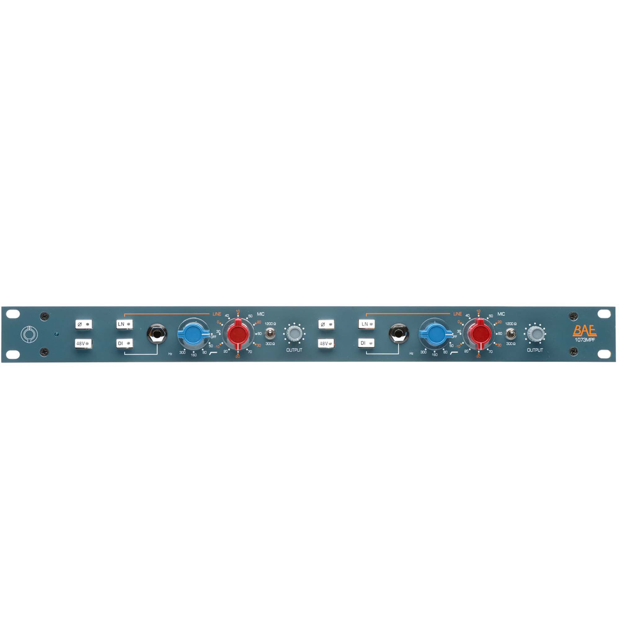 BAE Audio 1073MPF dual channel w/ filter, no power supply