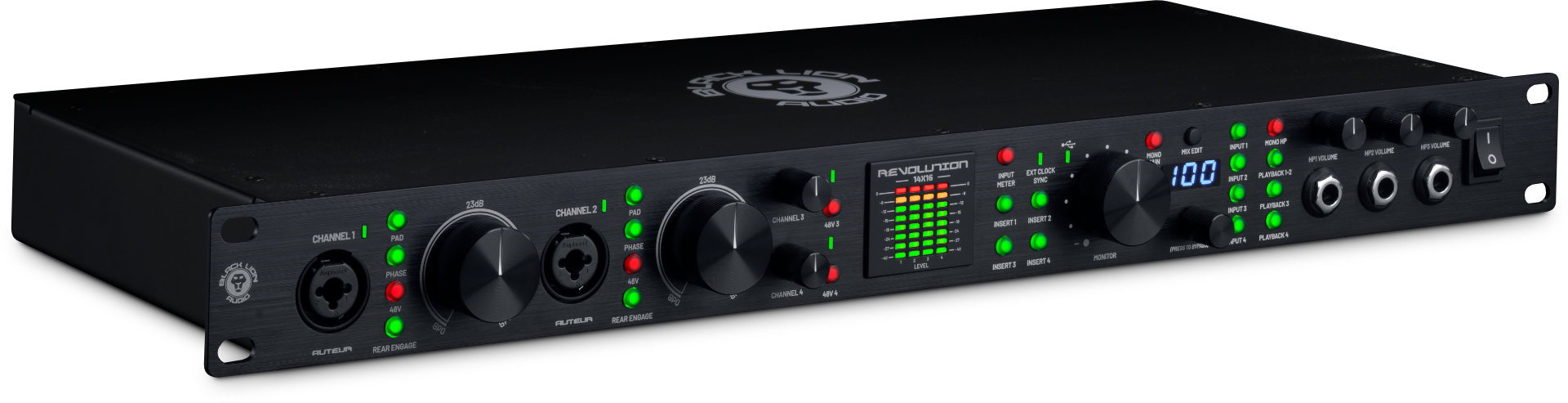 Black Lion Audio Revolution 14x16 USB-C Interface