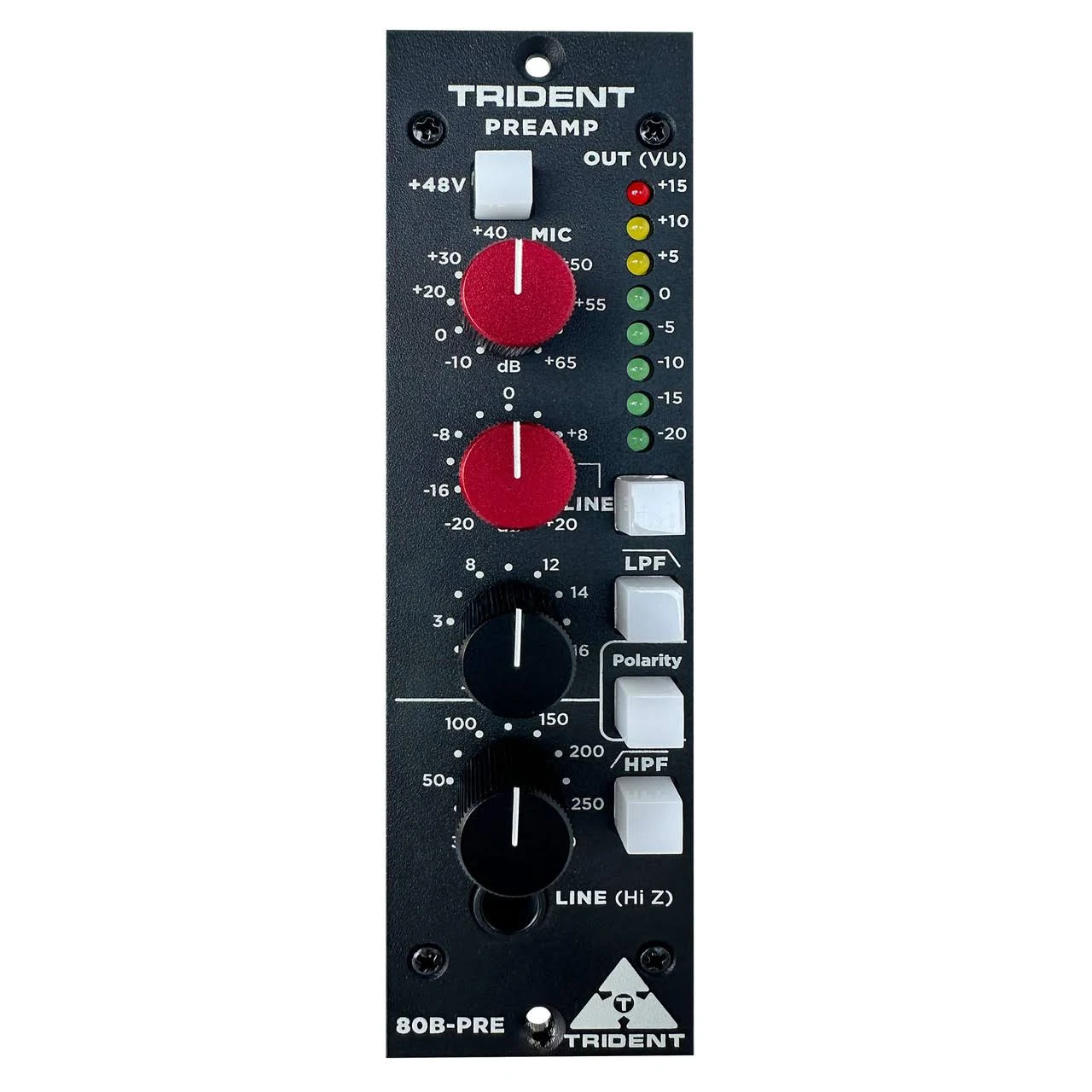 Trident Audio 80B 500 Series Preamp Trident Audio 80B 500 Series Preamp