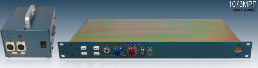 BAE Audio 1073MPF single channel w/ filter & power supply