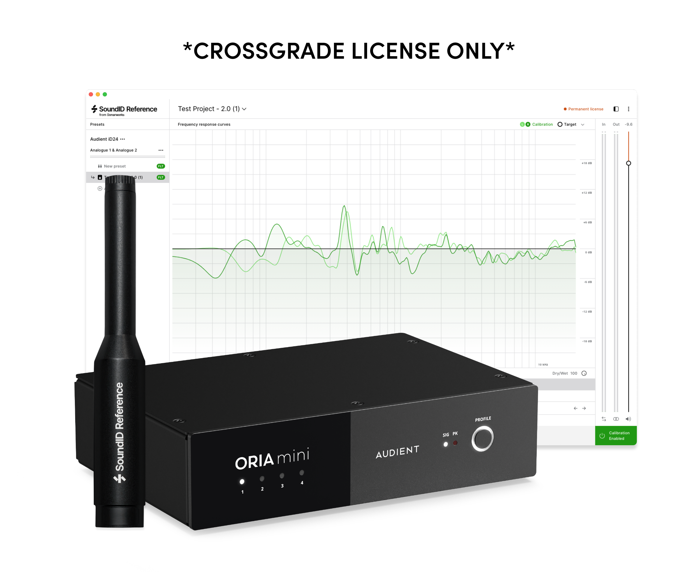 Audient ORIA Mini + SoundID Reference Add-on Bundle