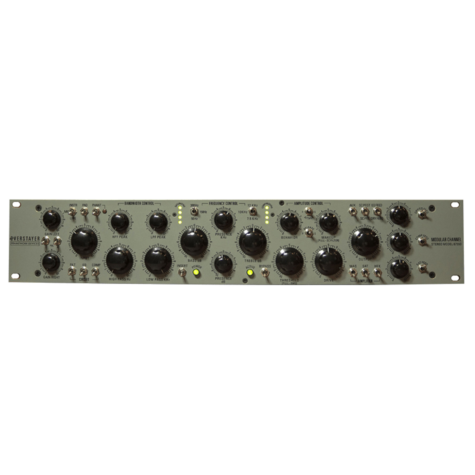 Overstayer MODULAR CHANNEL STEREO MODEL 8755DM-LI