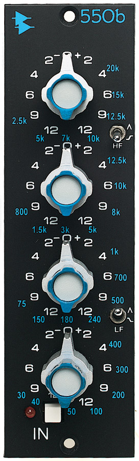 API 550B 4 Band param. EQ API 550B 4 Band param. EQ