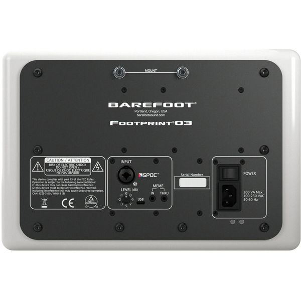 Barefoot Sound Footprint 03 White