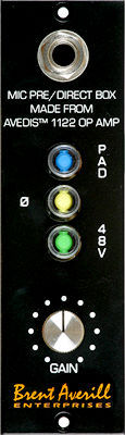 BAE Audio 312A Module for 500 series