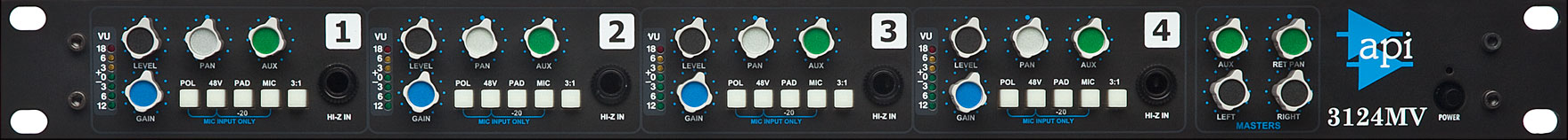 API 3124MV Mic Preamp API 3124MV Mic Preamp