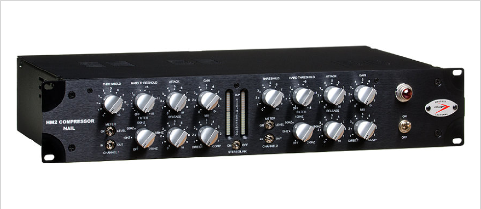 A-Designs HM2 Nail Dual Channel Compressor / Limiter A-Designs HM2 Nail Dual Channel Compressor / Limiter