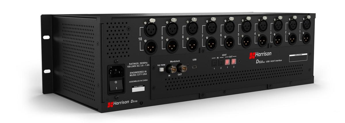 Harrison Audio D510r USB / ADAT Card
