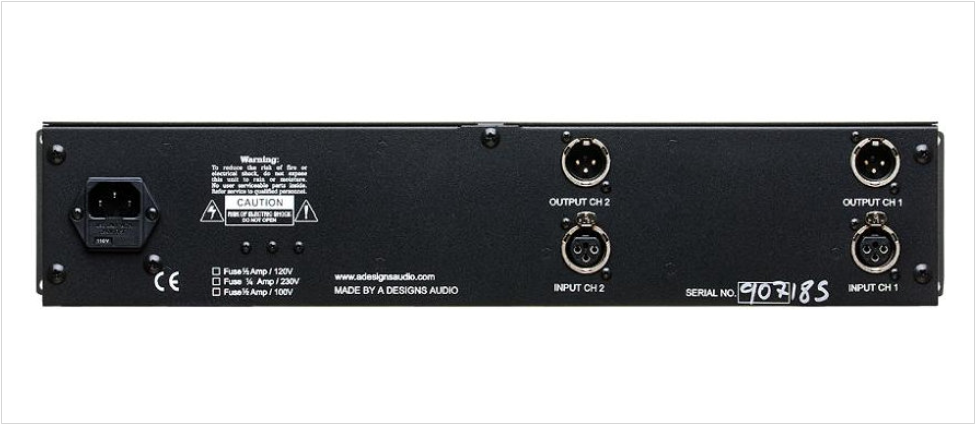 A-Designs HM2 Nail Dual Channel Compressor / Limiter A-Designs HM2 Nail Dual Channel Compressor / Limiter