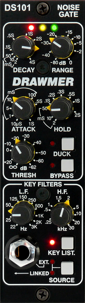 Drawmer DS101 - Noise Gate for the 500 Series Drawmer DS101 - Noise Gate for the 500 Series