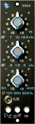 API 550A 3 Band param. EQ API 550A 3 Band param. EQ
