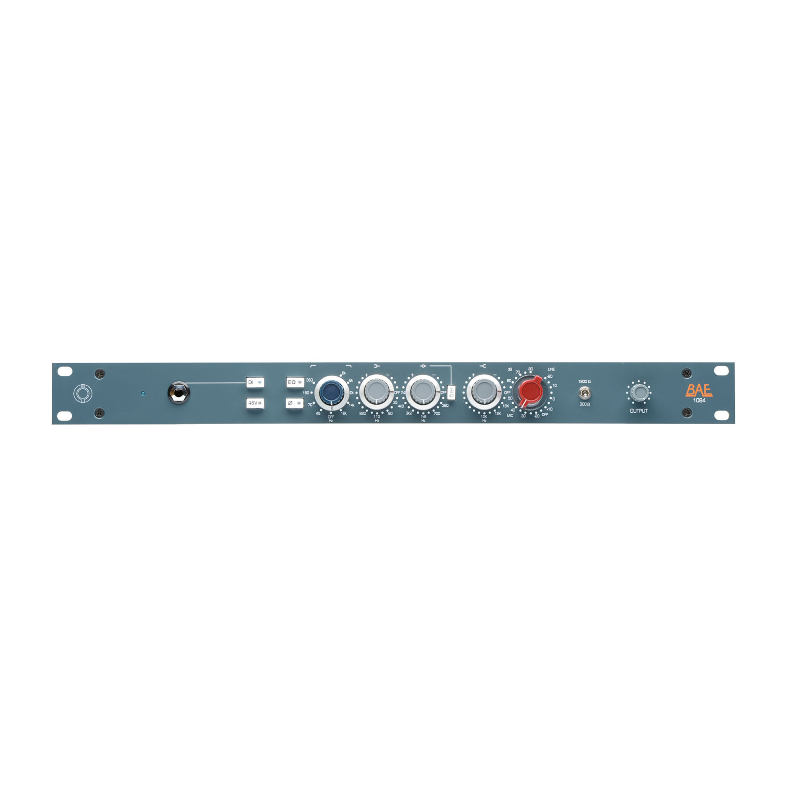 BAE Audio 1023 19" 1RU rack w/power supply BAE Audio 1023 19" 1RU rack w/power supply