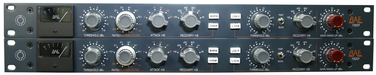 BAE Audio 10DCF Stereo Pair Compressor/Limiter (Now with internal PSU / No External PSU needed) BAE Audio 10DCF Stereo Pair Compressor/Limiter (Now with internal PSU / No External PSU needed)