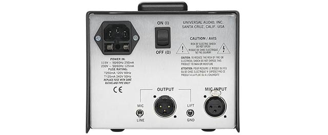 Universal Audio Solo/610 Classic Tube Single Channel Mic Pre Universal Audio Solo/610 Classic Tube Single Channel Mic Pre