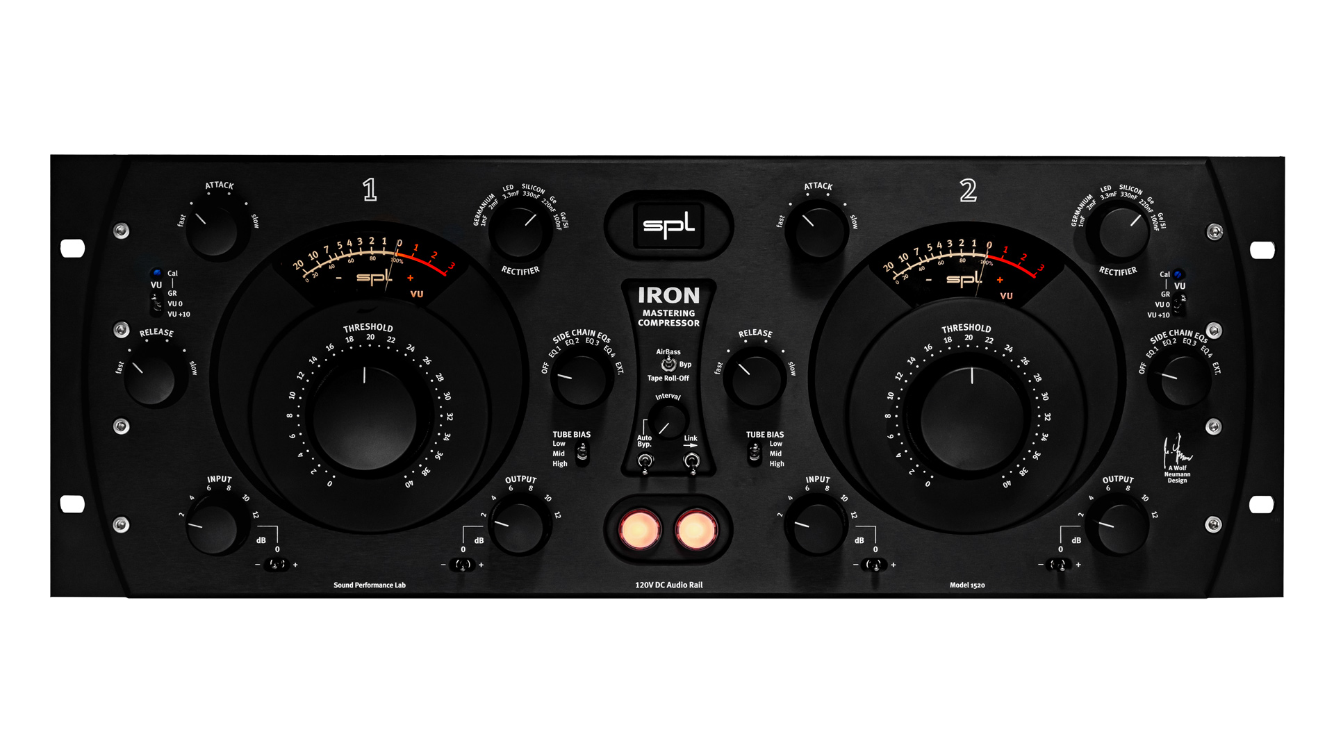 SPL Iron Mastering Compressor black