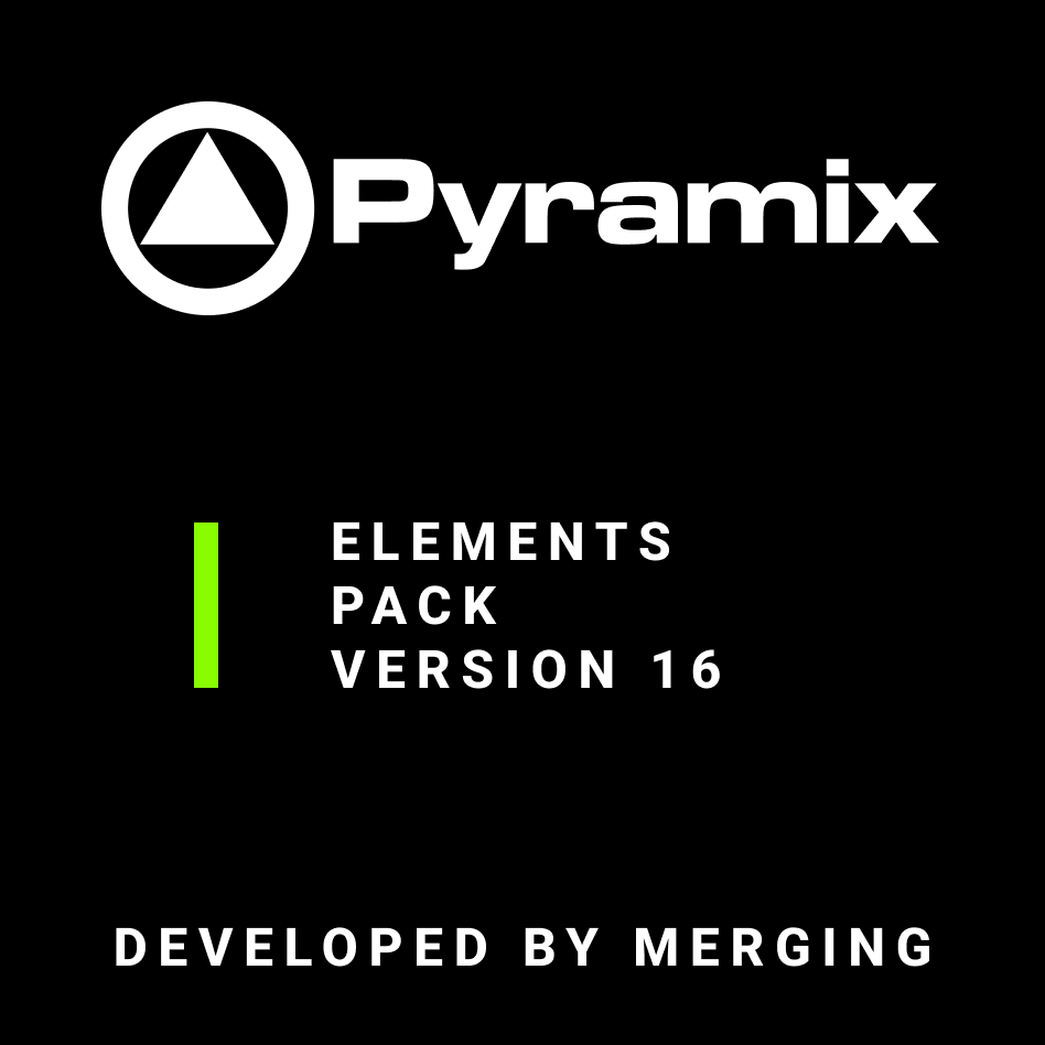 Merging Technologies Pyramix 16 Elements Pack