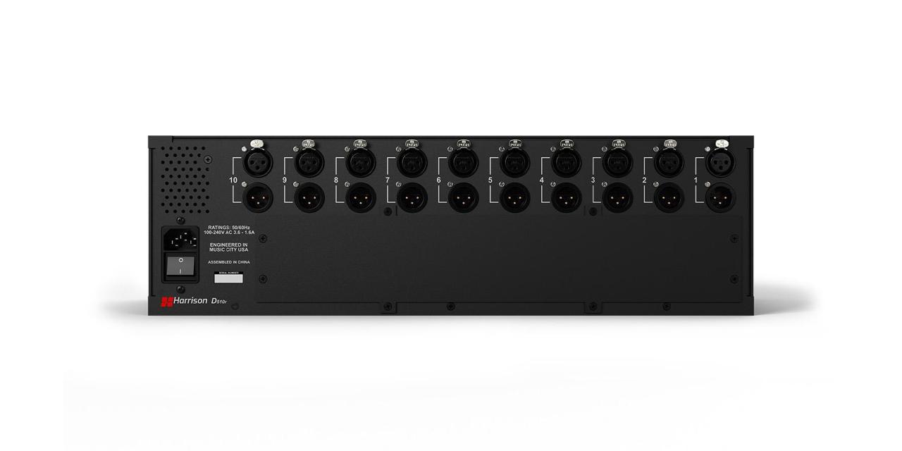 Harrison Audio D510r Chassis