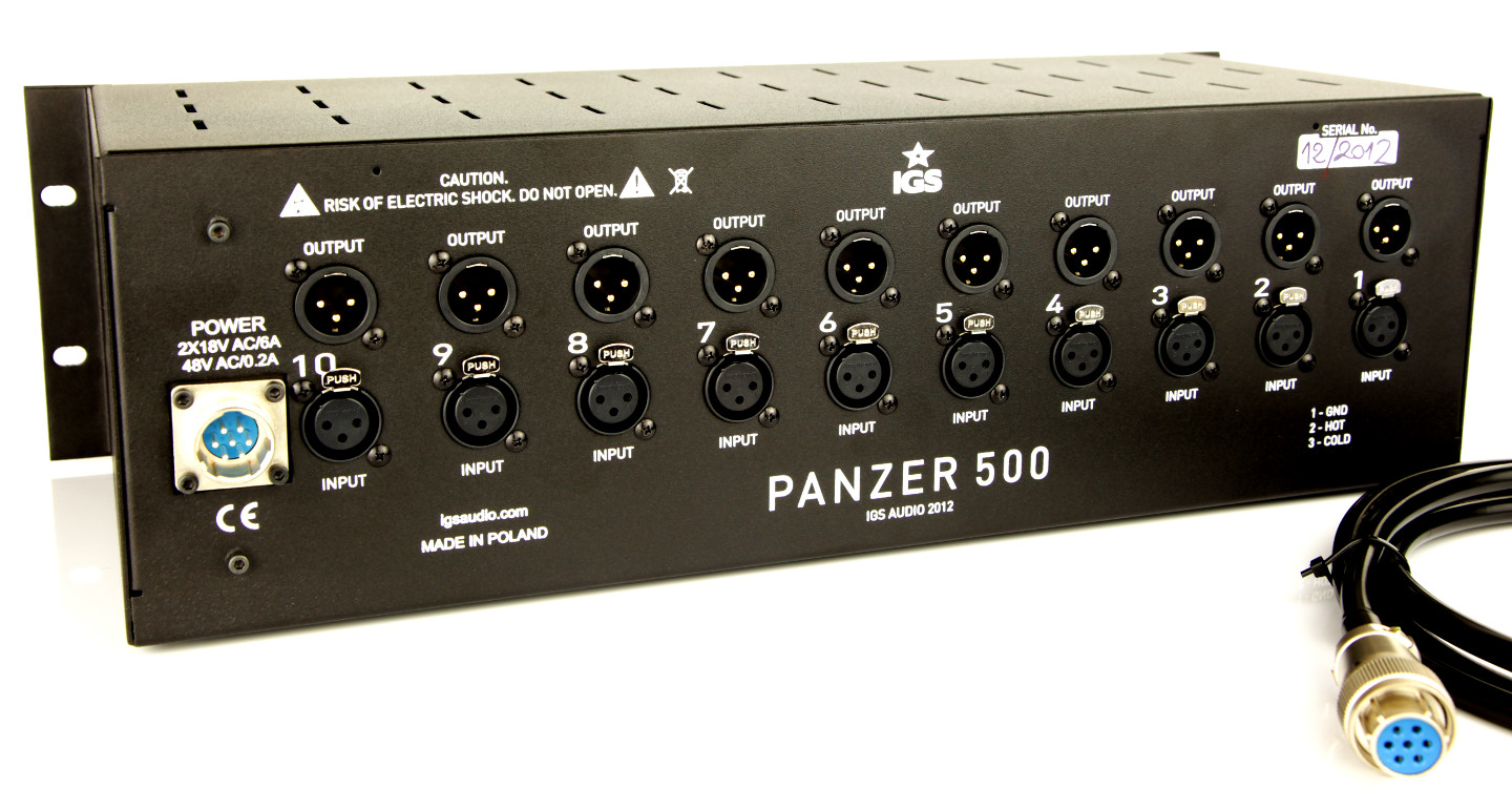 IGS Audio Panzer 500 (B-Ware) IGS Audio Panzer 500 (B-Ware)